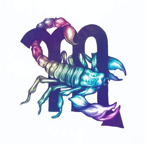 Hand drawn horoscope symbol of Scorpio illustration | premium image by rawpixel.com / Donlaya ...