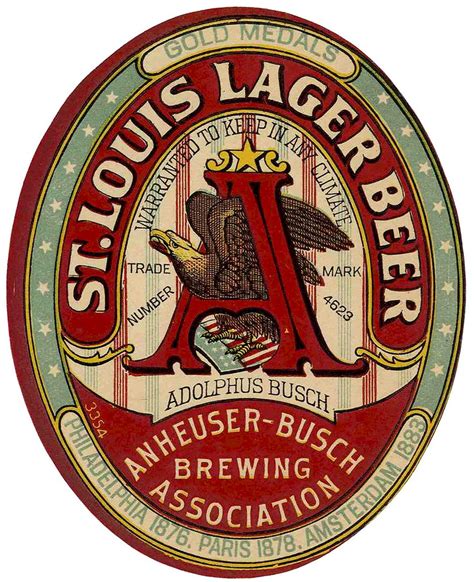 Anheuser-Busch Brewing Assn St. Louis Lager Beer | Gold meda… | Flickr