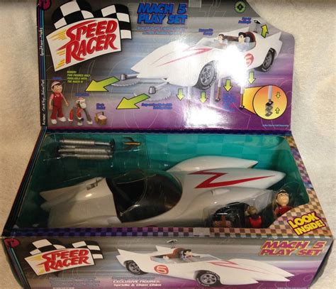 Speed Racer – MACH 5 Vehicle Playset – DANZ COMIX and Collektibles