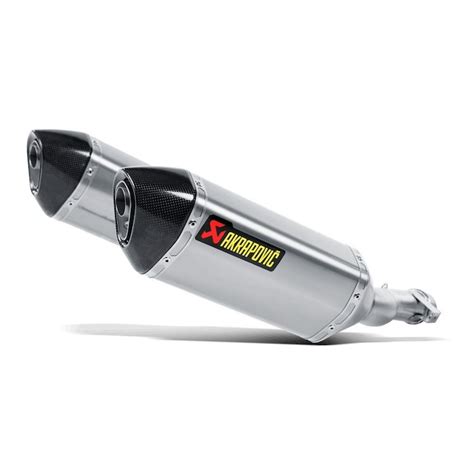 Akrapovic Slip-On Exhaust Kawasaki Z1000 / Ninja 1000 2010-2013 - Cycle Gear