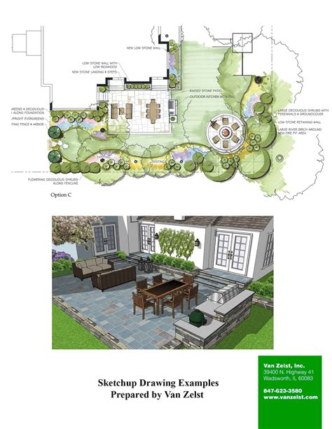 Sketchup Landscape Garden Design Tutorial - Image to u