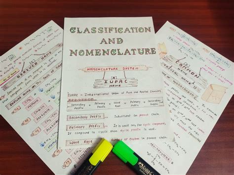 Classification & Nomenclature (IUPAC) of Organic Chemistry Notes