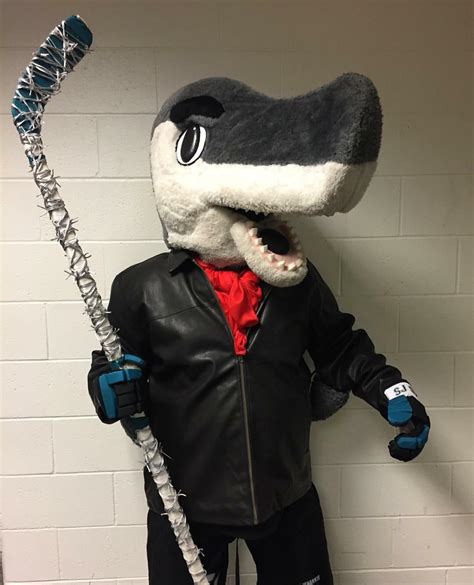 From the San Jose Sharks hockey mascot : r/thewalkingdead