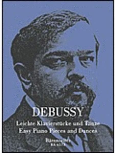 Debussy Easy Piano Pieces And Dances Urtext by Claude Debussy - Easy Piano - Sheet Music | Sheet ...