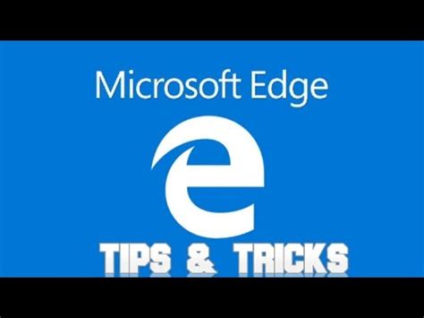 microsoft edge tips and tricks - Wikitechy