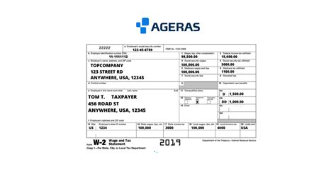 How To Fill Out a W-2 Form? | A Guide to the IRS Form W-2 | Ageras