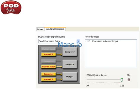 Line 6 POD Studio GX Recording Setup Guide online [30/230] 124893