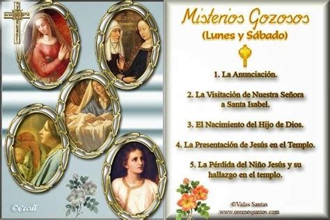 Rose Angel: Los misterios gozosos del Santo Rosario (Lunes y Sábados)