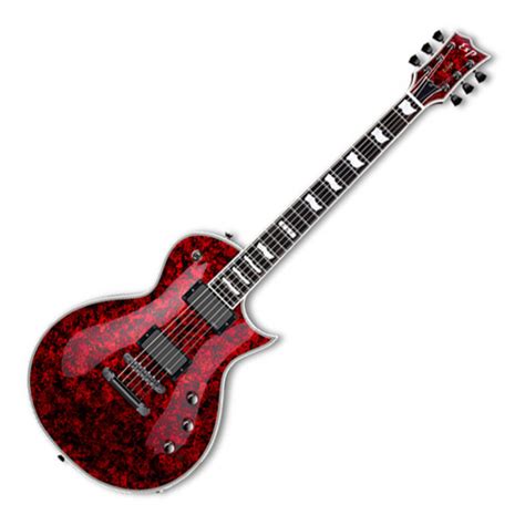 DISC ESP Eclipse-II Electric Guitar, Volcano Red | Gear4music