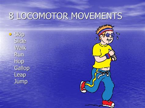 8 Locomotor movements 8 Non-Locomotor movements - ppt download ...