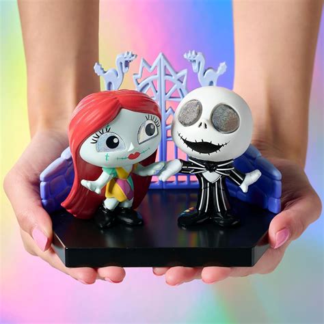 DOORABLES Disney Grand Entrance 3-inch Collectible Figures Jack Skellington and Sally ...