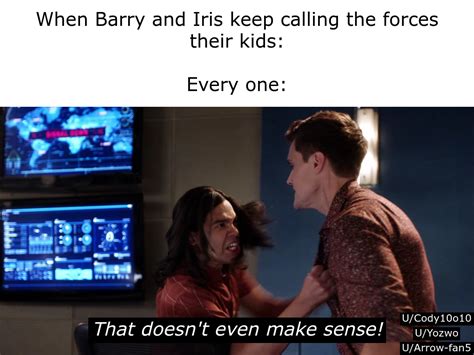 Making a meme out of a line from The Flash day 94: S5 E2. : r/FlashTV