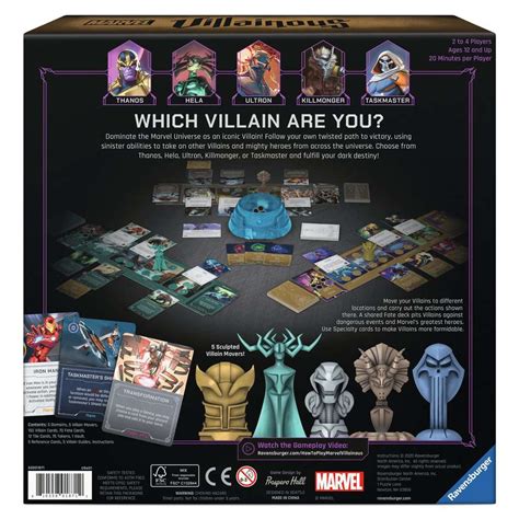 Ravensburger Marvel Villainous Infinite Power Board Game – The Puzzle ...