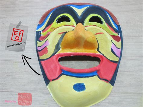 Maria Margareta: My Korean Mask Painting Experience