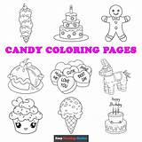 Free Printable Candy Coloring Pages For Kids sketch template