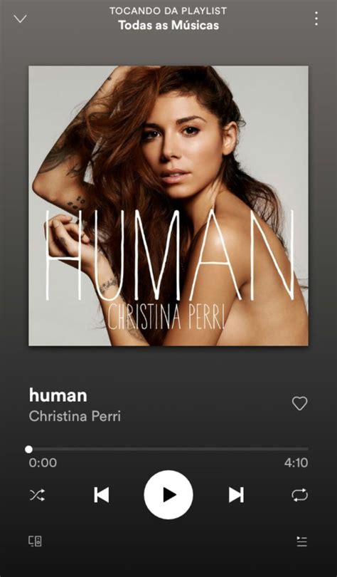 Christina Perri Album Cover Human