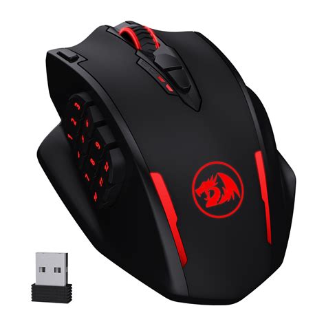 Redragon M913 Wireless Mouse, RGB MMO Gaming Mouse - Umart.com.au