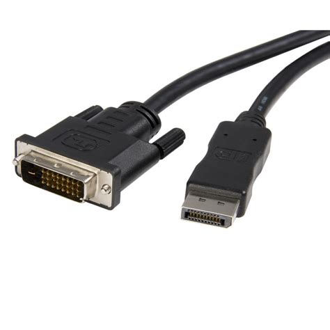 Amazon.com: StarTech.com DP2DVIMM6 6 feet DisplayPort to DVI Video ...