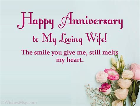 Wedding Anniversary Wishes for Wife