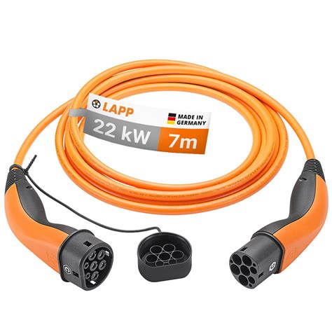 LAPP EV Charge Cable Type 2 (22kW-3P-32A) 7M | Costco Aus...