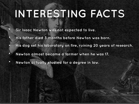 Interesting Facts About Isaac Newton