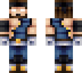 Herobrine Warrior | Minecraft Skin