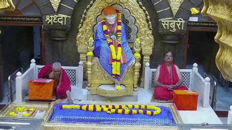 Shree Sai Baba Live Darshan on 22-05-2020|Samadhi Mandir Darshan|Shirdi Live - YouTube