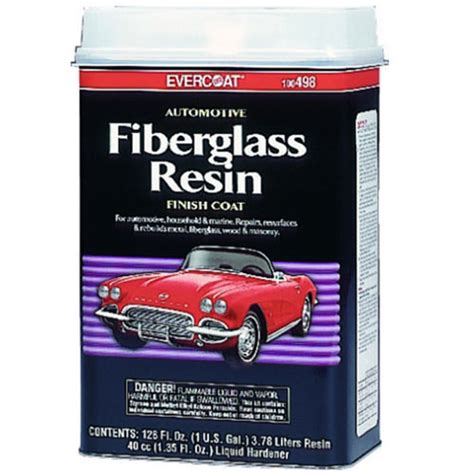 Evercoat Fiberglass Resin - 1 Gallon - 498, Fiberglass Repair: Auto Body Toolmart