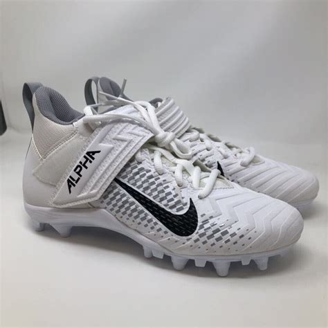 Nike Mens Alpha Menace Elite 2 Football Shoes White A… - Gem