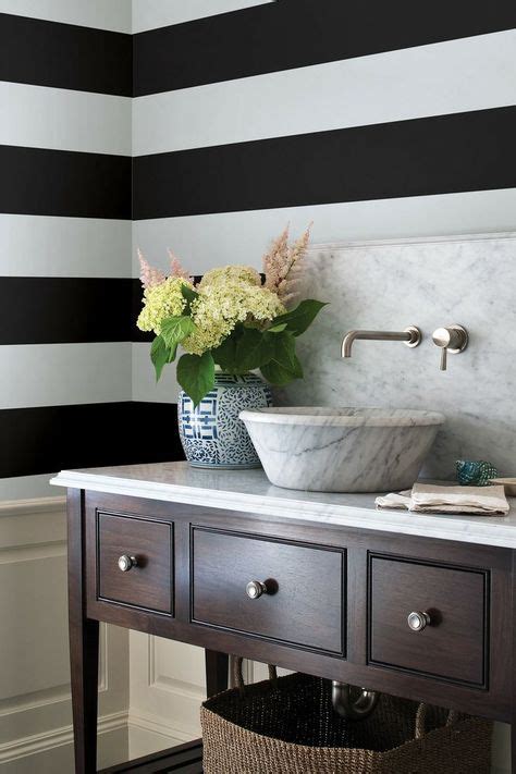 8 Horizontal stripe wallpaper ideas | interior, striped walls, home decor