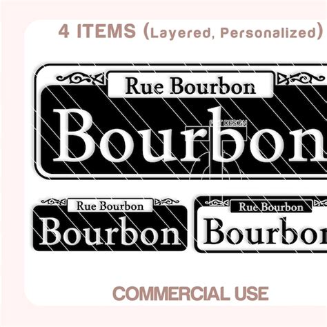 Bourbon Street Sign - Etsy