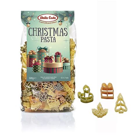 Dalla Costa Christmas Pasta Shapes 500g | Lakeland