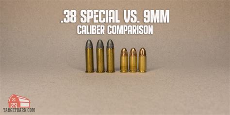 .38 Special vs. 9mm - Caliber Comparison - The Broad Side