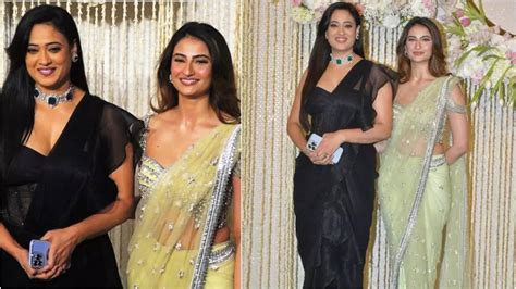 Mother-Daughter Duo Shweta Tiwari-Palak Slay the Red Carpet at Ira Khan ...