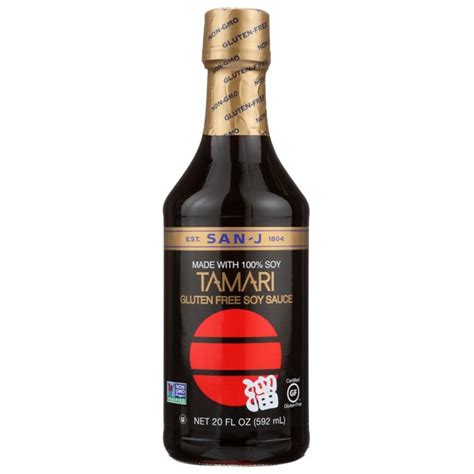 San J Tamari Soy Sauce, 20 Fl Oz - Walmart.com - Walmart.com