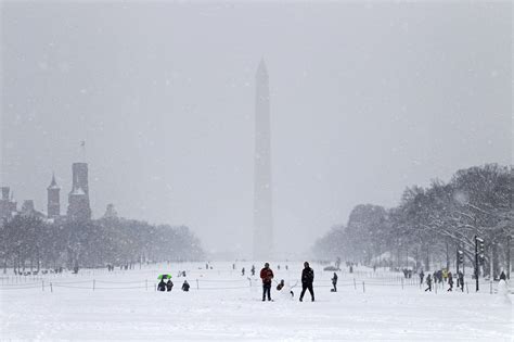 More snow, rain to hit DC area this weekend; winter advisory, warning ...