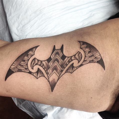 Bat Symbol Tattoo / Evolution of the Bat-Signal Poster | Batman symbol ...