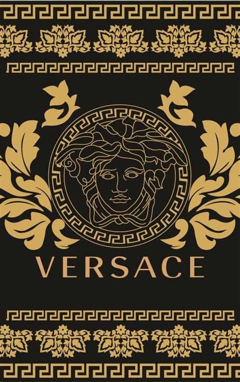 Download Versace Iphone Vintage Greek Motif Wallpaper | Wallpapers.com