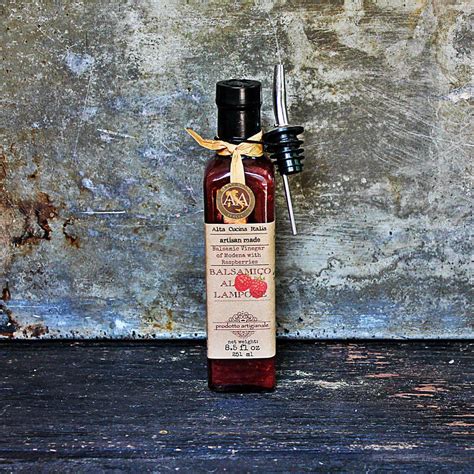 Balsamic Vinegar - A&A RASPBERRY Balsamic Reduction - Alta Cucina Italia