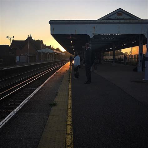 Beautiful sunrise this morning from Herne Bay train station. | Beautiful sunrise, Herne, Sunrise