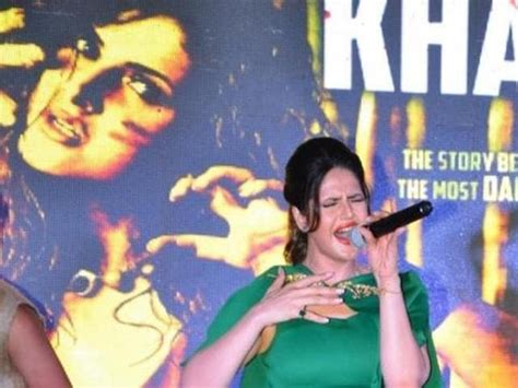 Don’t know what item songs mean, says Zareen Khan | Bollywood ...