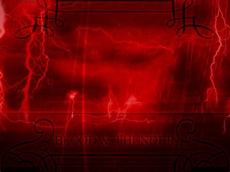 Blood And Thunder Band Logo by Draugfea on DeviantArt