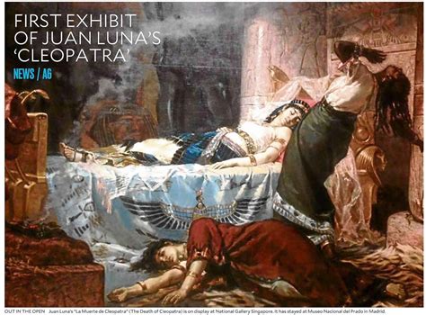 Naquem.: Juan Luna's 'Death of Cleopatra' (1881) goes to Singapore