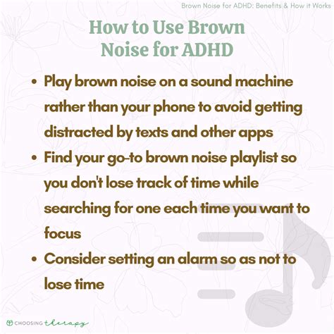 Does Brown Noise Help With ADHD?