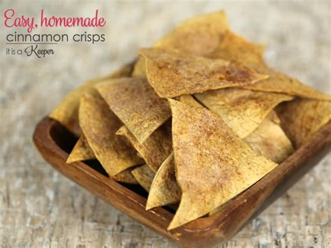 Easy Cinnamon Crisps | It Is a Keeper