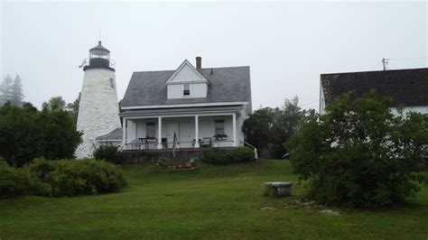 Dyce Head Lighthouse in Castine, Maine. This is the lighthouse I chose to begin the lighthouse ...