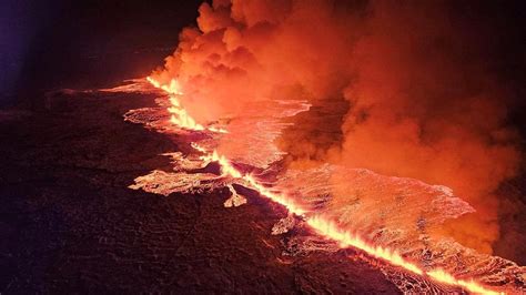 In Pics: Iceland volcano erupts after weeks of intense earthquake ...