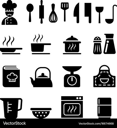 Cooking icon Royalty Free Vector Image - VectorStock