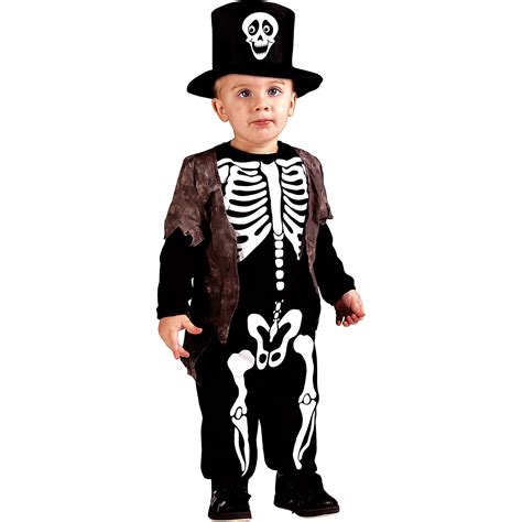 Kids Happy Skeleton Toddler Costume - Walmart.com