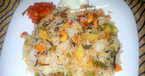 Fam's Culinary Recipes: Malabar Vegetable Biryani